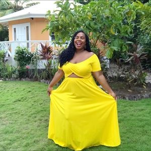 Yellow Maxi Dress